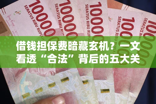 济南借钱担保费暗藏玄机？一文看透“合法”背后的五大关键陷阱