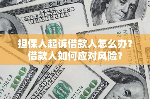 济南担保人起诉借款人怎么办？借款人如何应对风险？